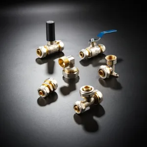 Suitable for various piping systems PEX Compression Fitting