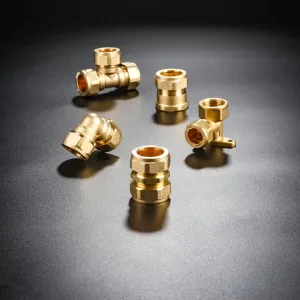 Factory wholesale Hot Selling PEX Compression Fitting Brass PEX Fittings